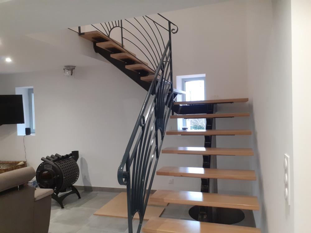 escalier bois