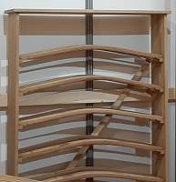 Etagere en douelle